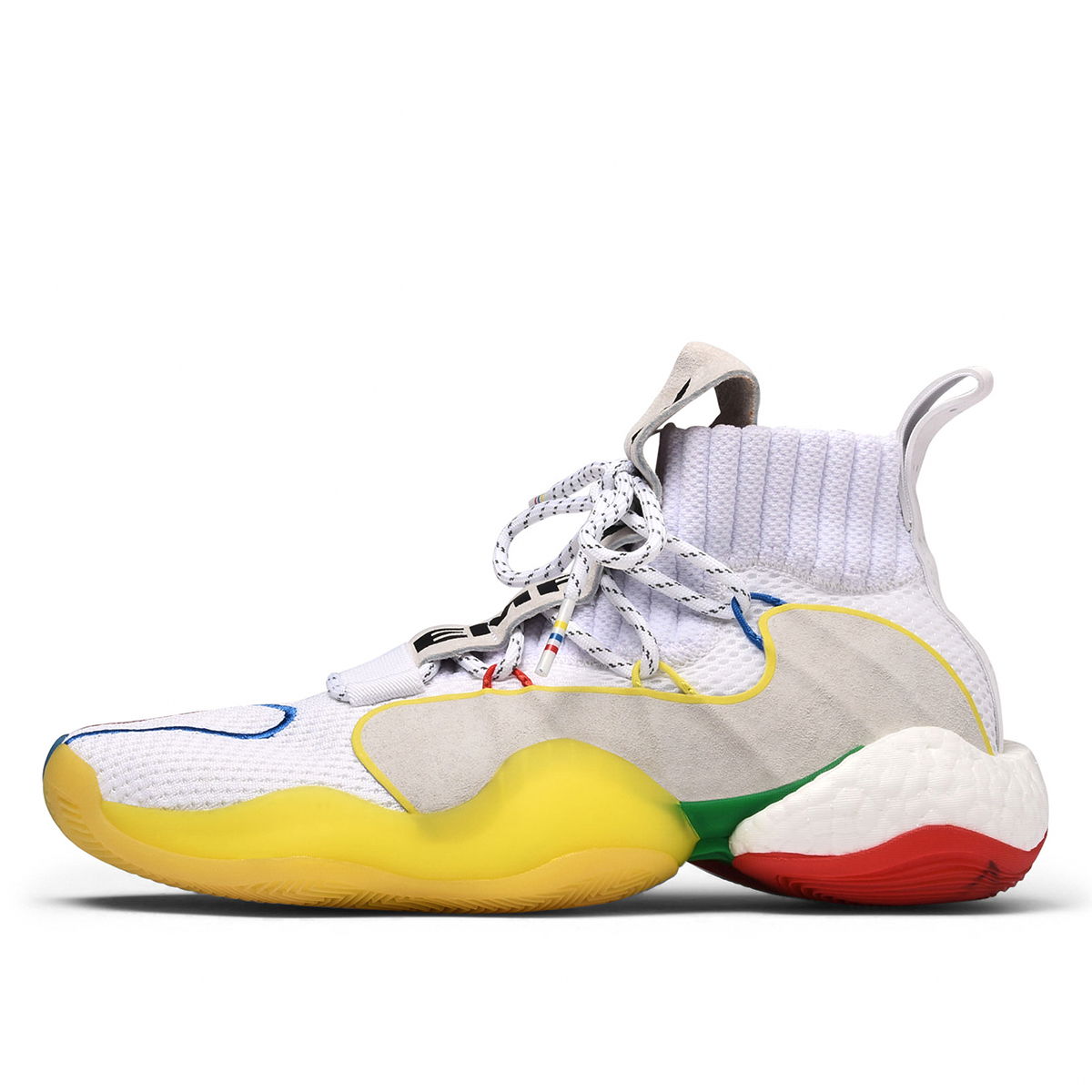 Sneakers og sko adidas Originals Crazy BYW LVL X Pharrell Alternate White Hvid | EF3500, 1