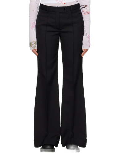 Bukser Acne Studios Flared Trousers Sort | AK0684-