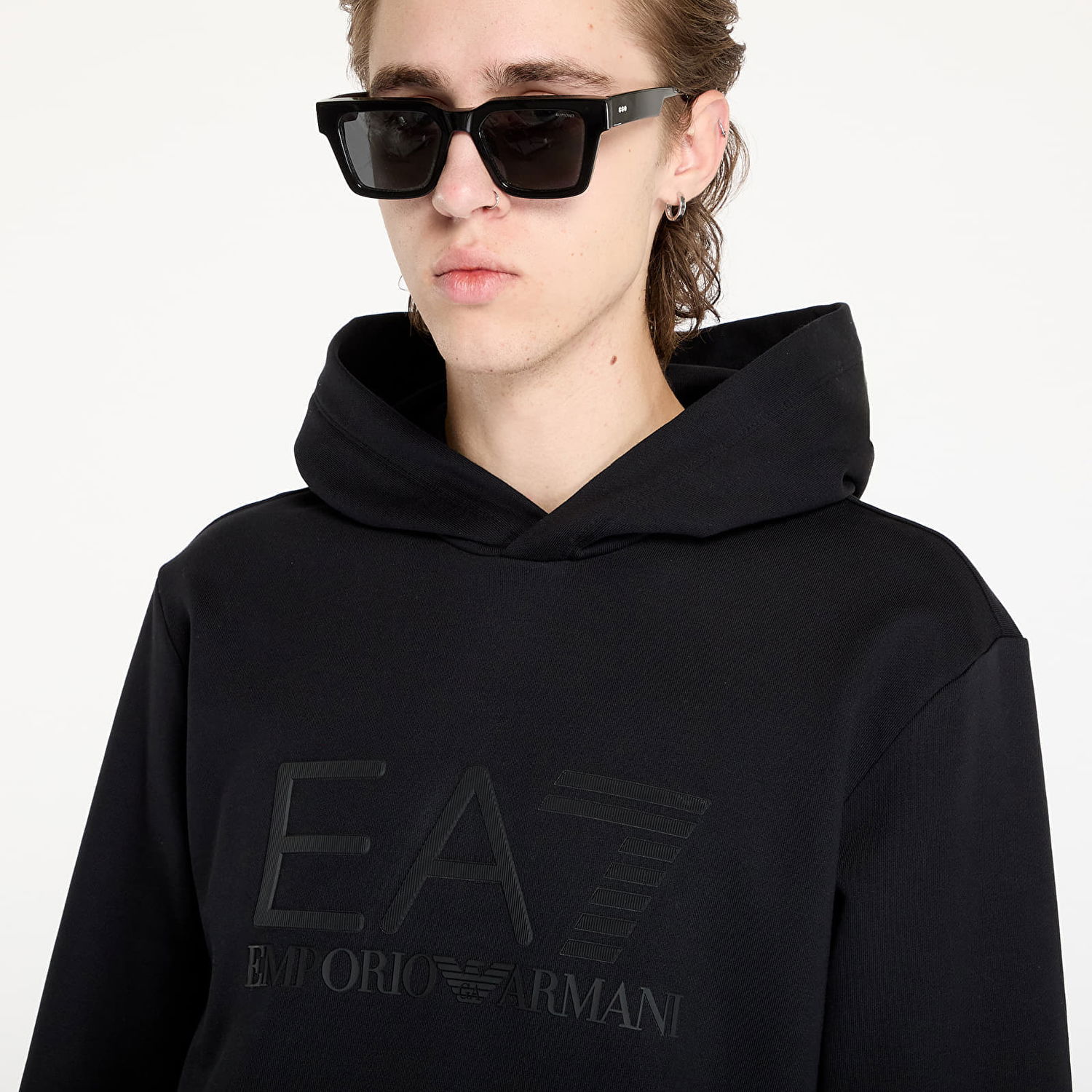 Sweatshirt Emporio Armani Sweatshirt EA7 Sweatshirt Black S Sort | 6DPM22PJUAZ1200, 1