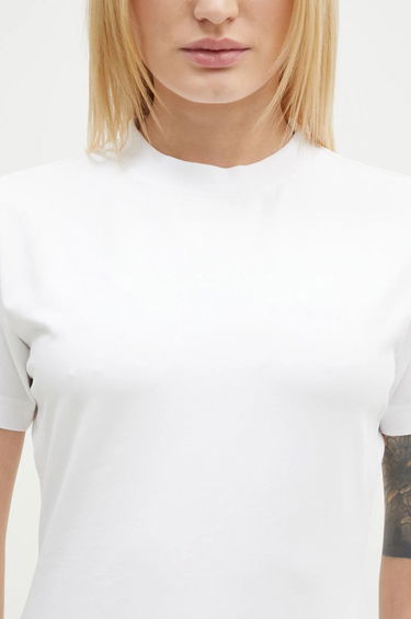 T-shirt VETEMENTS VETEMENTS Fitted T-Shirt Hvid | WA66TR630W, 3
