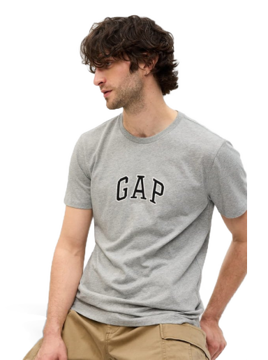 T-shirt GAP New Arch Tee Grå | 570044-01