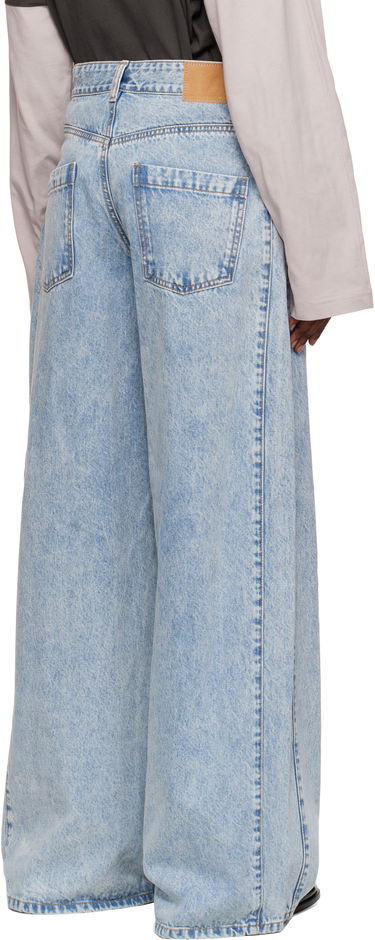 Jeans We11done We11done Oversized Low-Rise Jeans Blå | WD-DP2-25-337-W-SK, 2