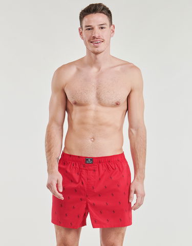 Boksere Polo by Ralph Lauren Polo Ralph Lauren OPEN BOXER 3 PACK Rød | 714830273025, 1