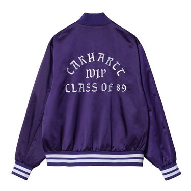 Bomberjakke Carhartt WIP Class of 89 Bomber Jacket Lilla | I032992_23O_XX, 1