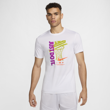 T-shirt Nike Dri-FIT Basketball Tee Hvid | FZ8085-100, 4