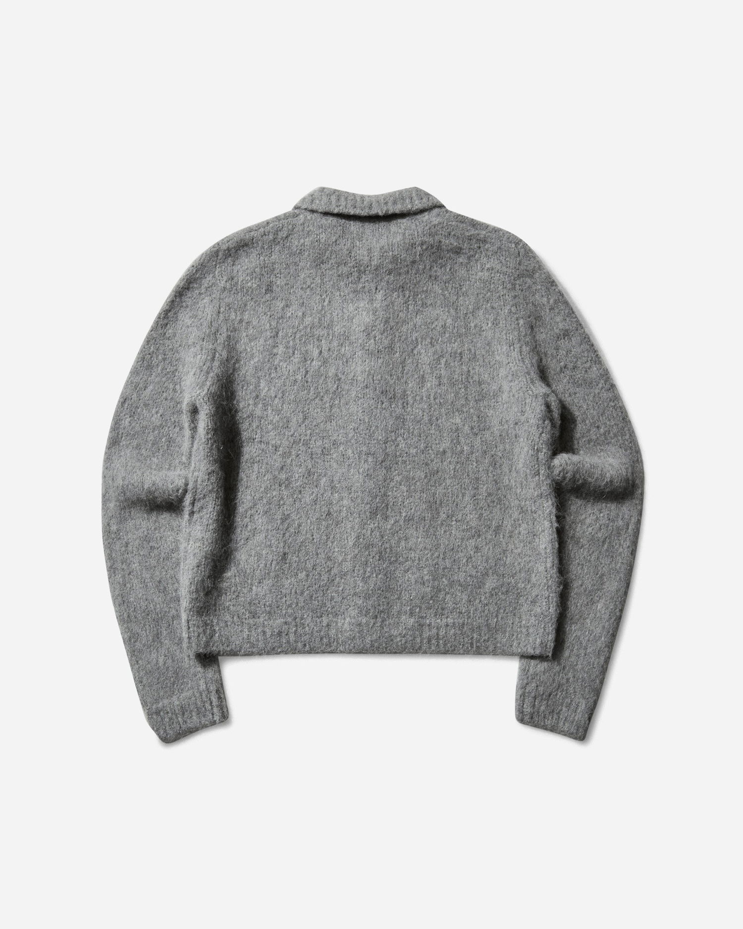 Sweater Dries Van Noten Cropped Wool Cardigan Grå | 252-021225-2709 804, 0