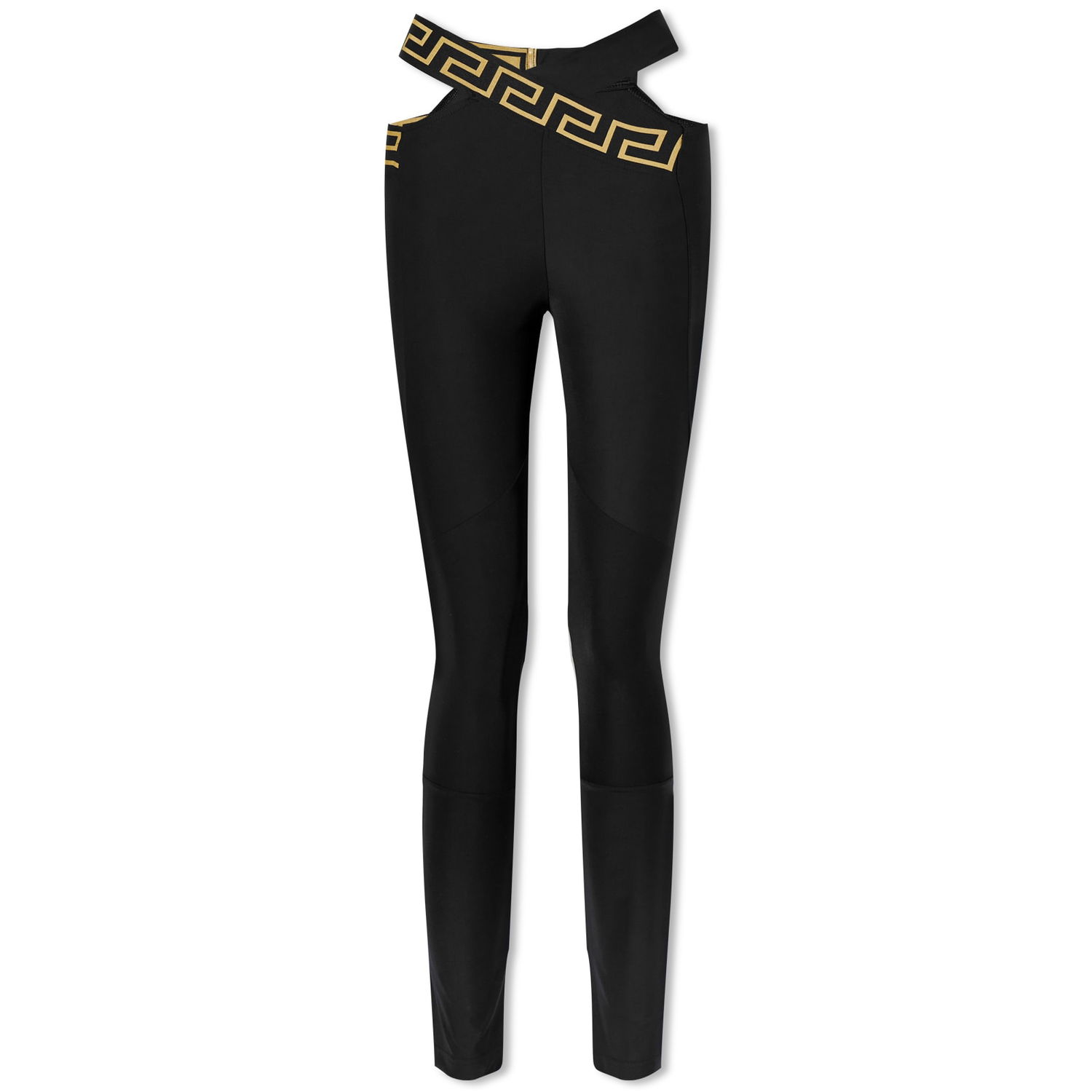 Leggings Versace Greca Sports Leggings Black Sort | 1008681-1A06229-1B000, 0