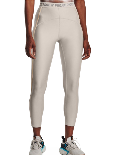 Leggings Under Armour Project Rock HG Ankle Leggings Beige | 1377463-289