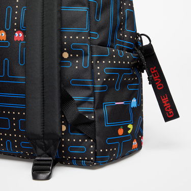 Rygsæk EASTPAK x Pac-Man Padded Pak'R Pacman Maze Sort | EK000620X151, 1