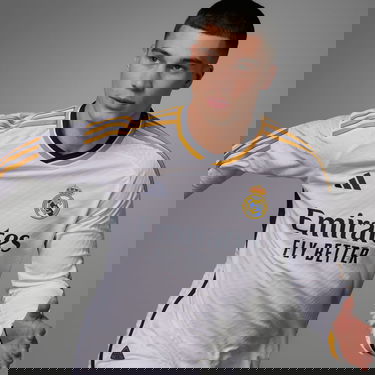 Jersey adidas Originals Real Madrid 23/24 Long Sleeve Authentic Hvid | IA9978, 6