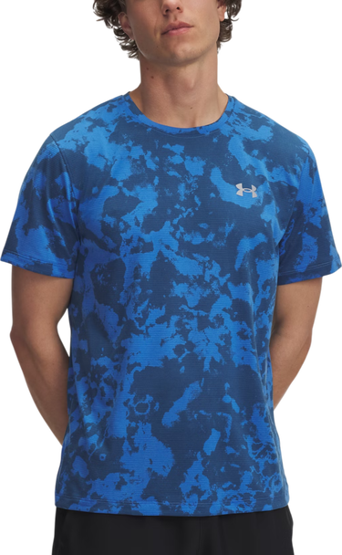 T-shirt Under Armour Under Armour UA Launch Printed Short Sleeve T-Shirt Blå | 6006110-402, 0