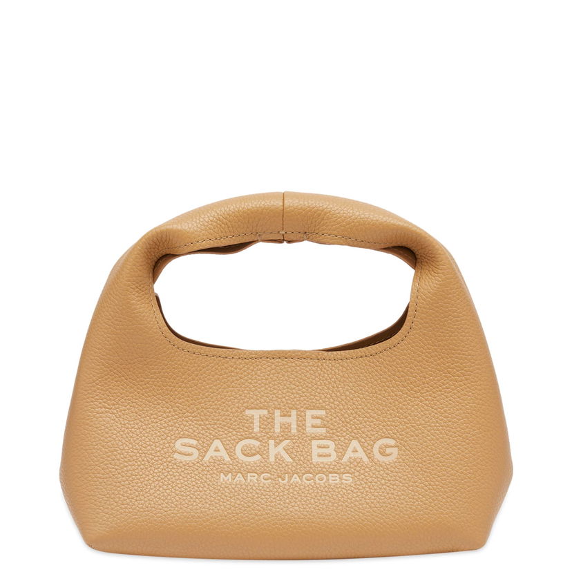 Håndtaske Marc Jacobs Marc Jacobs Mini Sack Bag Beige | 2F3HSH020H01-100