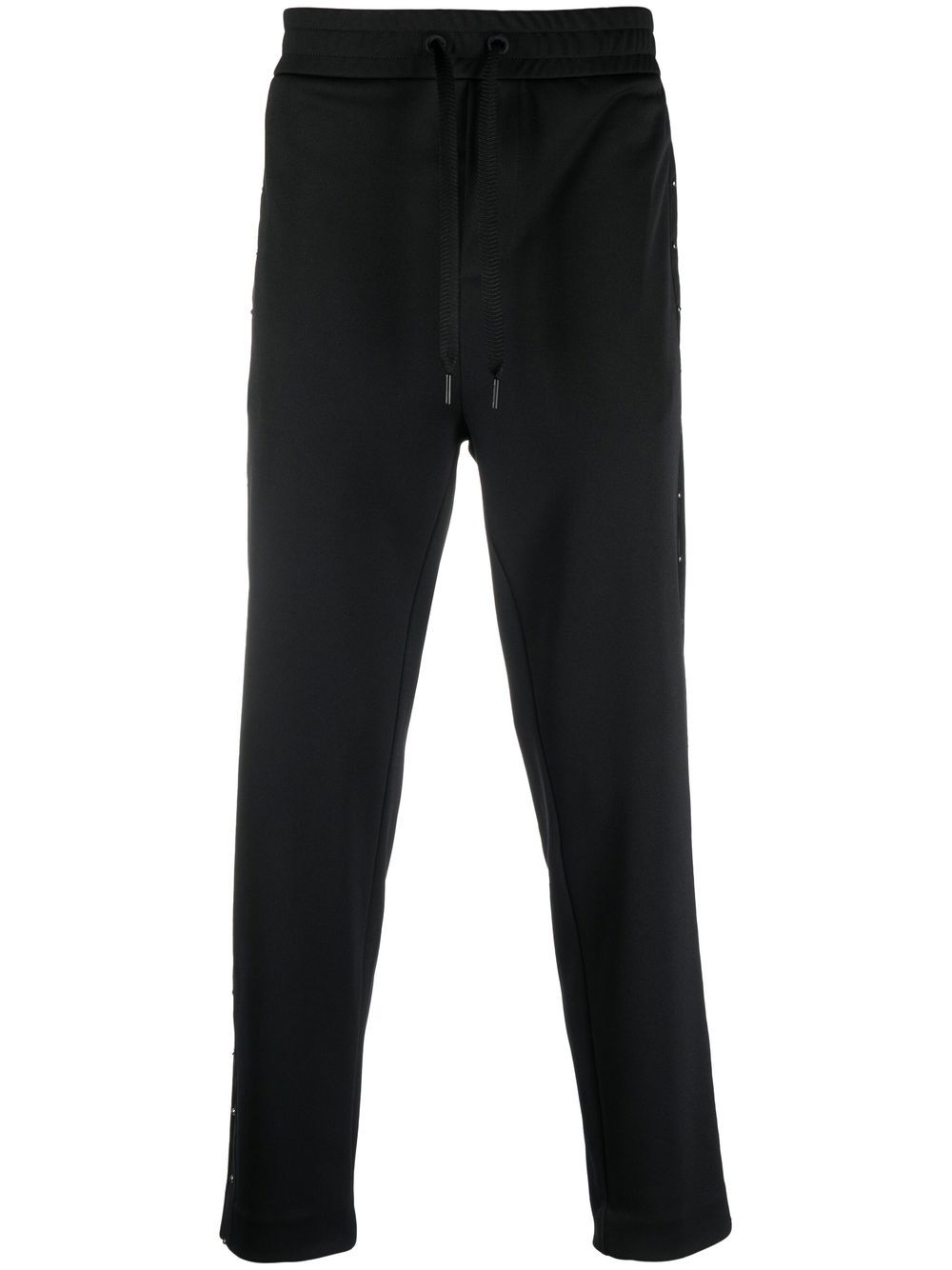 Bukser Moncler Studded Drawstring Track Pants Black Sort | H20918H00001899A1999, 0