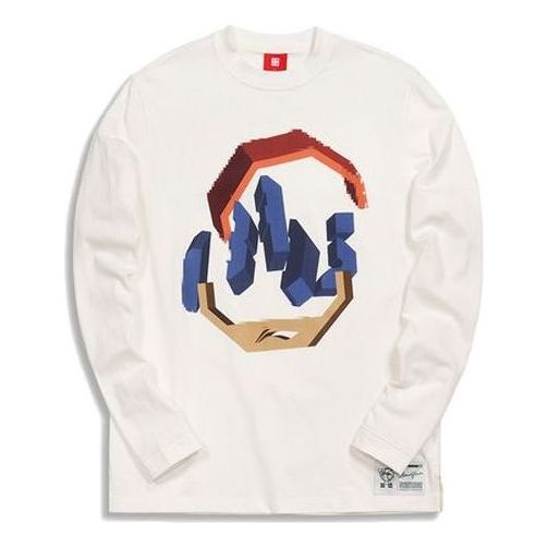 Sweater Li-Ning FW20 Series Long Sleeve T-Shirt Hvid | AHSQ565-1