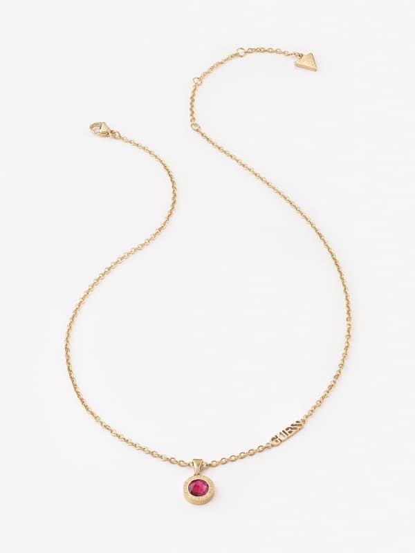 Halskæde GUESS "Color My Day” Necklace Metalisk | JUBN02245JW, 0