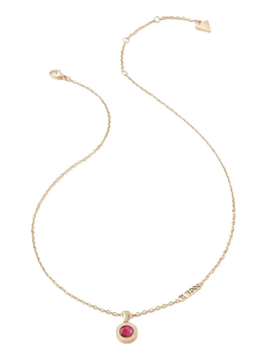 Halskæde GUESS "Color My Day” Necklace Metalisk | JUBN02245JW