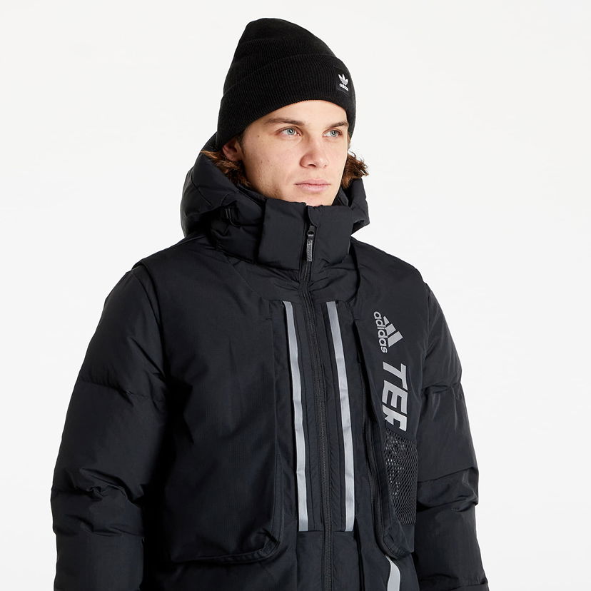 Parka adidas Performance Long Down Jacket Sort | H13853