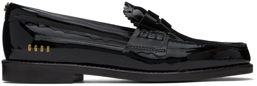 Tøj Golden Goose Golden Goose Jerry Patent Leather Loafers Sort | GWF00268.F003477.90100