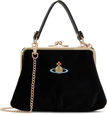 Håndtaske Vivienne Westwood Granny Frame Bag Sort | 4B01000BW-W00ZL-, 0