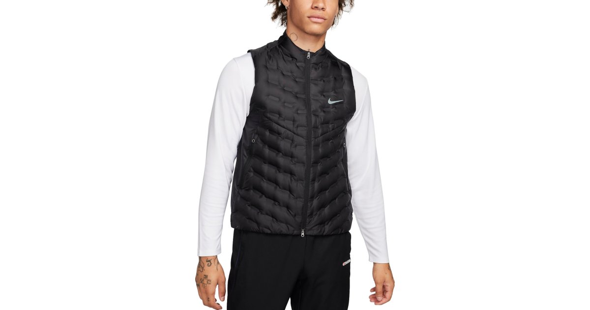 Vest Nike Therma-FIT ADV Repel Puffer Running Vest Sort | fb7542-010, 1