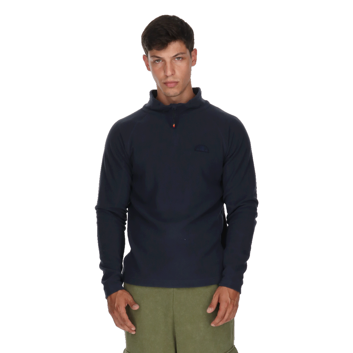 Sweatshirt Ellesse Ski Quarter-Zip Microfleece Mørkeblå | ELA253M630-02, 0