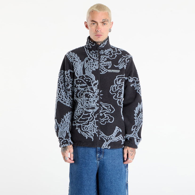 Jakke RIPNDIP RIPNDIP Haku Reversible Jacket Sort | RNDFALL25100