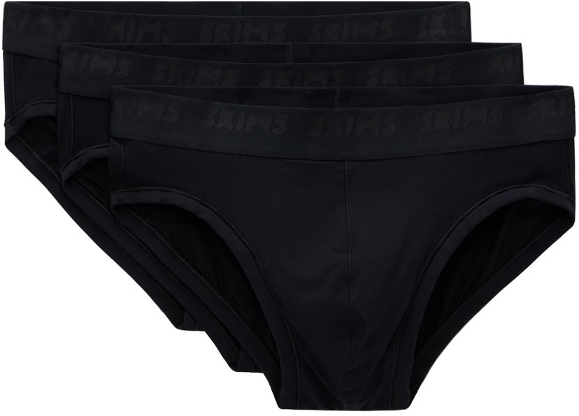 Trusser SKIMS SKIMS Stretch Briefs, Three-Pack Sort | BO-BRF-5629M