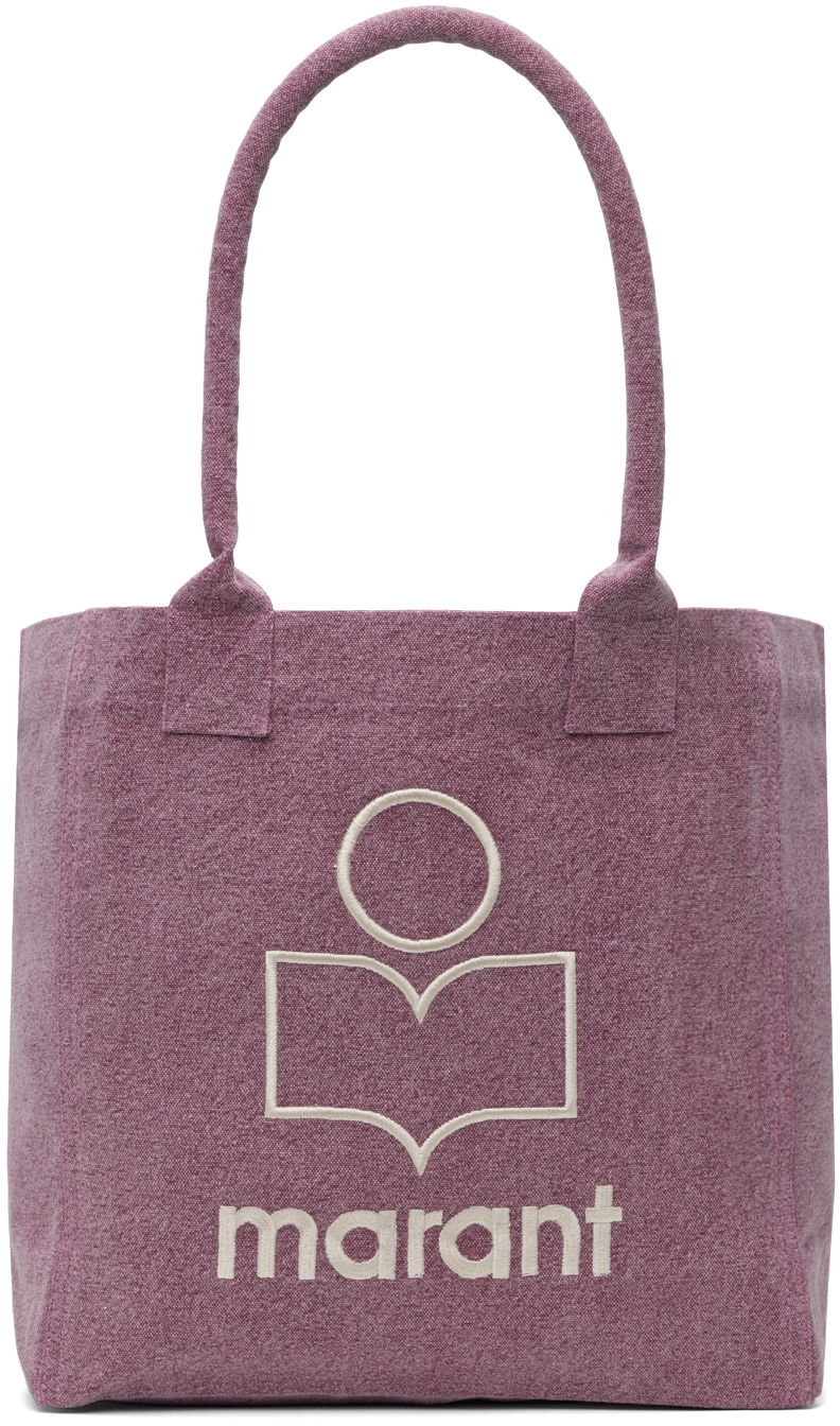 Mulepose ISABEL MARANT Small Canvas Tote Bag Lilla | PM0002FA-A1X19M