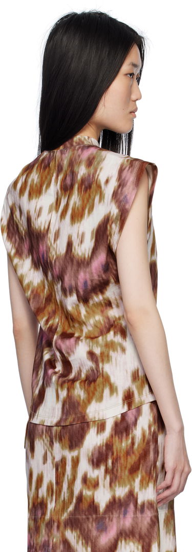 Tanktop Isabel Marant Étoile Isabel Marant Etoile Nayda Tie Dye T-Shirt Flerfarvet | 25PTS0175FA-C1N09E, 2