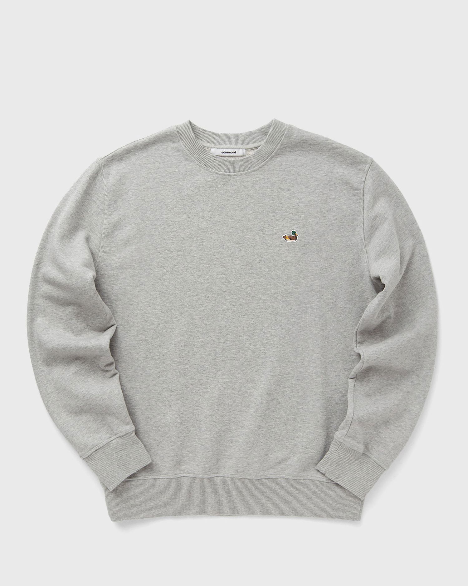 Sweatshirt Edmmond Studios Sweatshirt with Duck Patch Grå | 325-40-02840, 1
