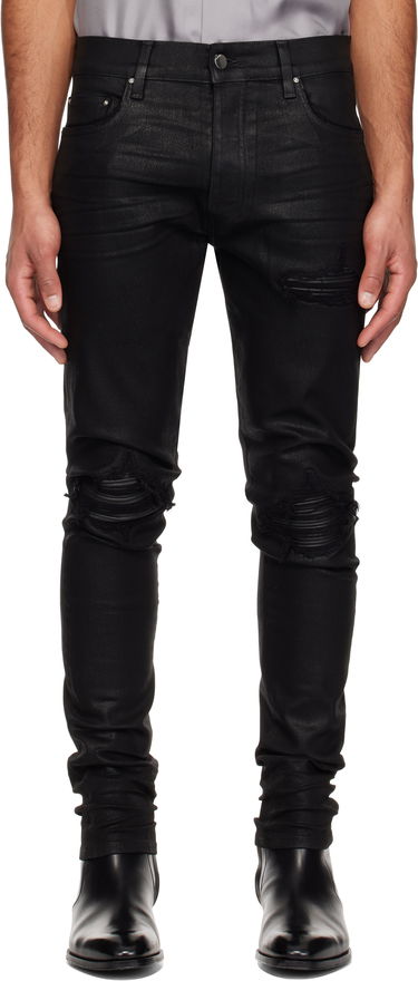 Jeans AMIRI AMIRI MX1 Waxed Denim Jeans Sort | AMDNSY1113, 0