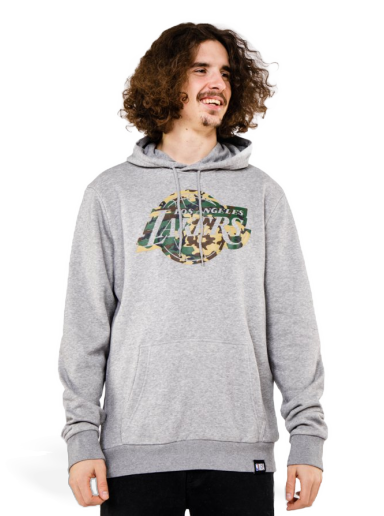 Sweatshirt New Era NBA Infill Team Logo Hoody Los Angeles Lakers Grå | 12869846