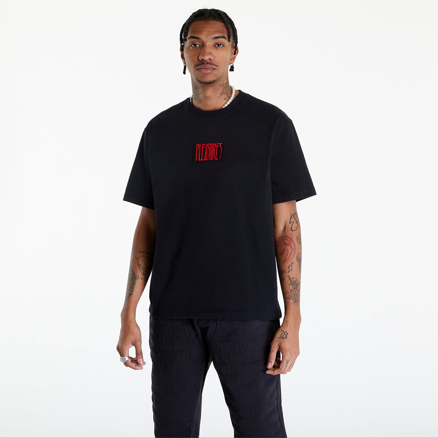 T-shirt Pleasures Appreciation Heavyweight T-Shirt Sort | P24SP043 BLACK, 0