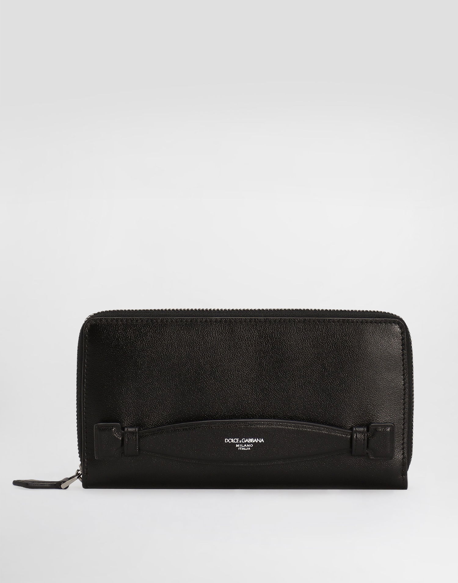 Tegnebog Dolce & Gabbana Dolce & Gabbana Calfskin Zip-Around Wallet Sort | BP1672AV95680999, 0