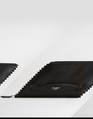 Tegnebog Dolce & Gabbana Dolce & Gabbana Calfskin Zip-Around Wallet Sort | BP1672AV95680999, 0