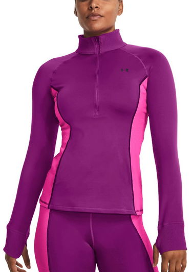 Tøj Under Armour Train CW 1/2 Zip Lilla | 1379886-573, 0