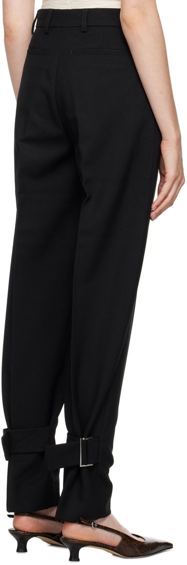Bukser TOTEME Slouch Trousers Sort | 244-WRB0213-FB0314, 2