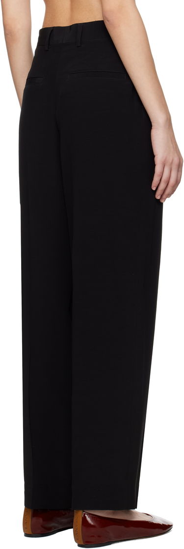Bukser TOTEME TOTEME Double-Pleat Straight Trousers Sort | 252-WRB0289-FB0378, 2