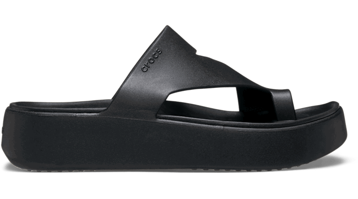 Sneakers og sko Crocs Platform Toe Loop Sandals Sort | 210834-001, 0