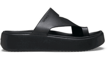Sneakers og sko Crocs Platform Toe Loop Sandals Sort | 210834-001, 0