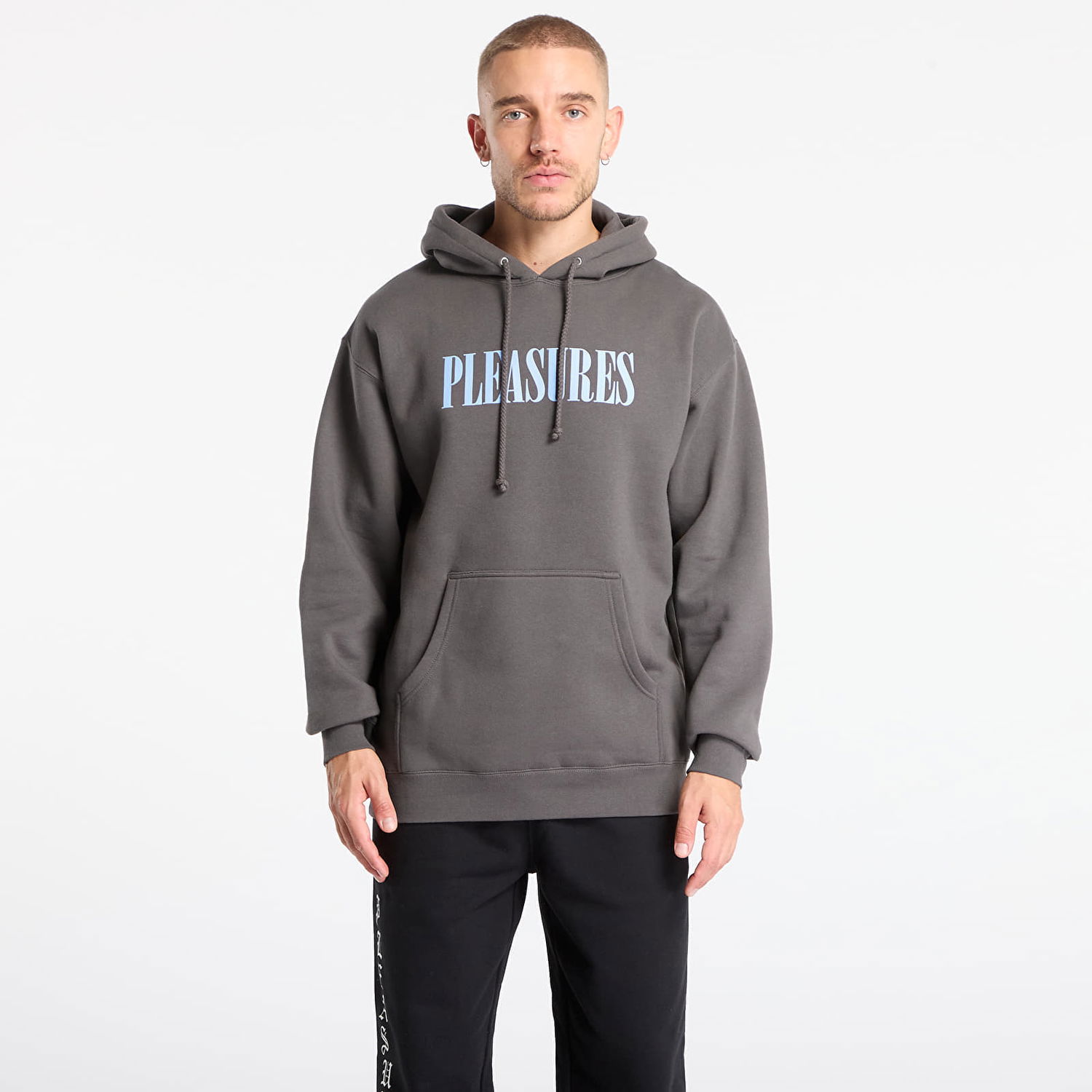 Sweatshirt Pleasures House Blend Hoodie Grå | P25F076-CHARCOAL, 0