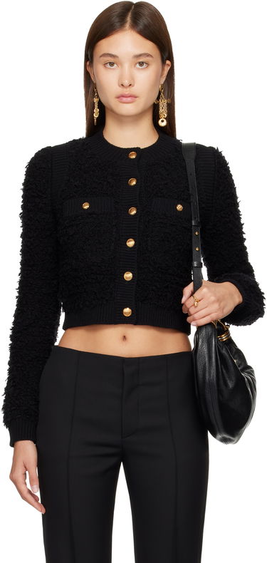 Sweater CHLOÉ Cropped Cardigan Sort | CH25SMC03700, 0