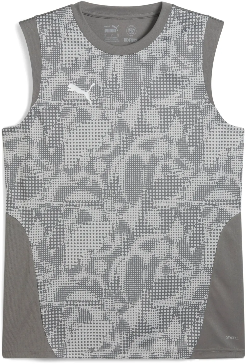 Tanktop Puma Puma TeamCUP Training Jersey Grå | 659168-13, 0