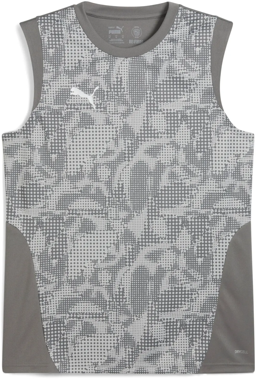 Tanktop Puma Puma TeamCUP Training Jersey Grå | 659168-13