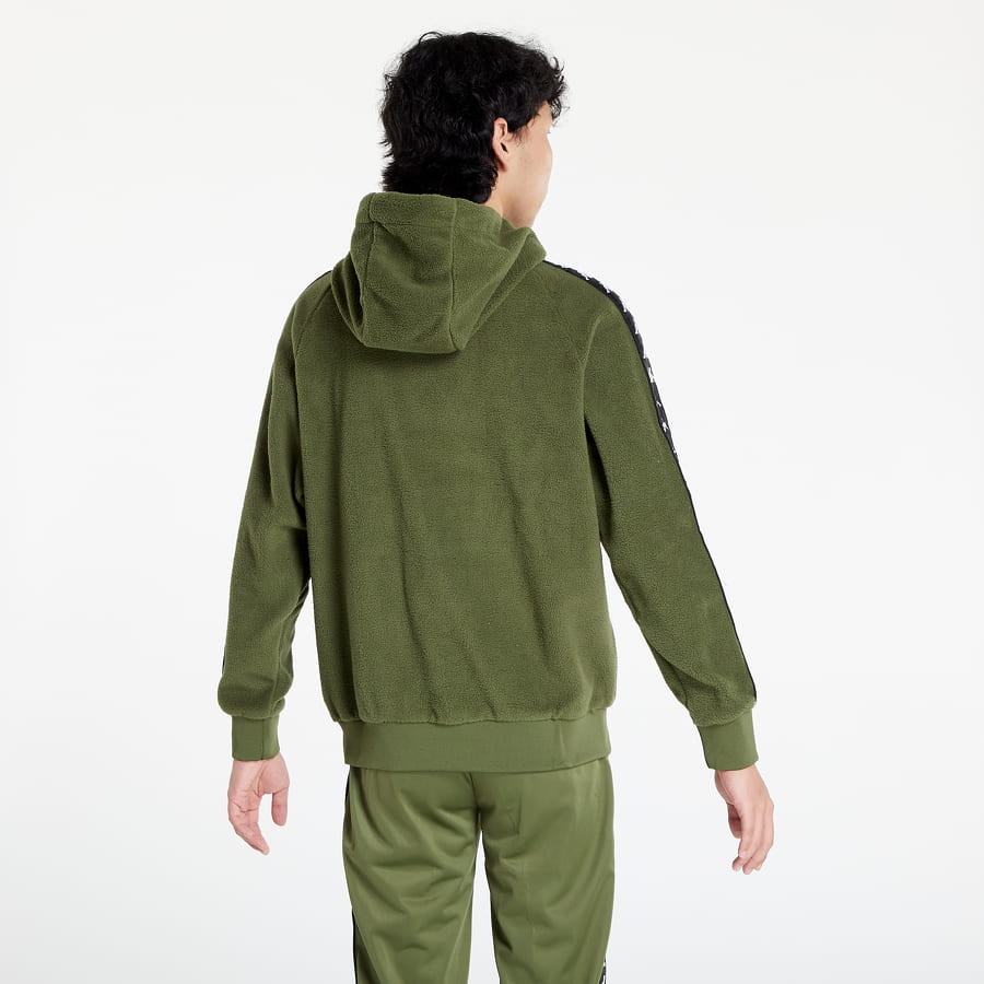 Sweatshirt Kappa Banda Viper Hoodie Grøn | 34181UW C1B, 1