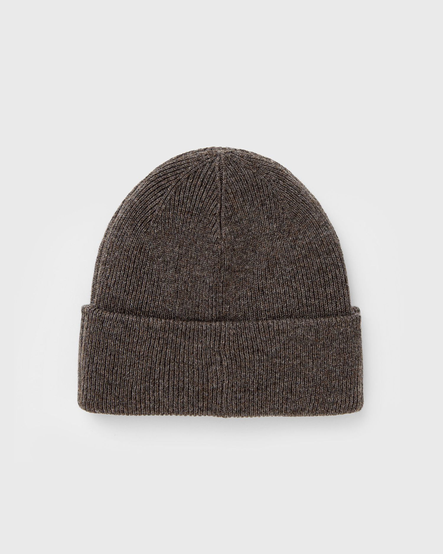 Beanie Les Deux Wayne Embroidered Knit Beanie Brun | 1000673-336, 1
