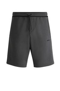 BOSS Drawstring Shorts with Logo and Tape Details
