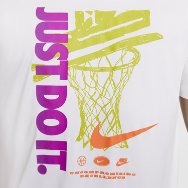 T-shirt Nike Dri-FIT Basketball Tee Hvid | FZ8085-100, 1