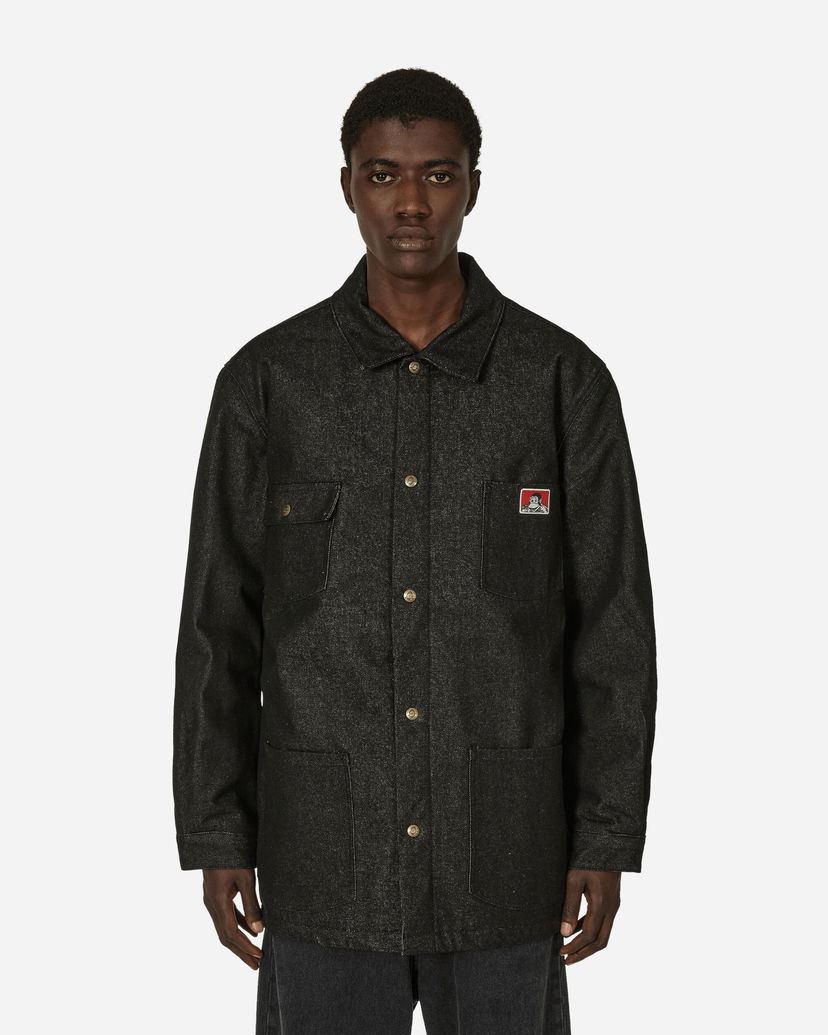 Jakke Ben Davis Denim Chore Jacket Sort | BEN395 001
