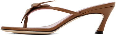 Skopleje Blumarine Blumarine Butterfly 119 Heeled Sandals Brun | 6A4529P0062S3168, 2